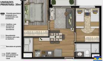 Imagem 4: Apartamentos à venda em Vila Sônia, 44 metros quadrados com 2 quartos em Vila Sônia - São