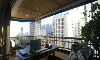 Imagem 2: Apartamento para venda possui 150 metros quadrados com 3 quartos em Indianópolis - São Pau