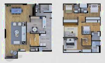 Imagem 2: LAGO AZUL - JARDIM PAULISTA - Venda - 256 m² - 4 Suítes - 2 Vagas