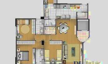 Imagem 2: Apto À Venda C/ 104M² Em Andar Alto - Vista Livre!!Piazza San Pietro!!