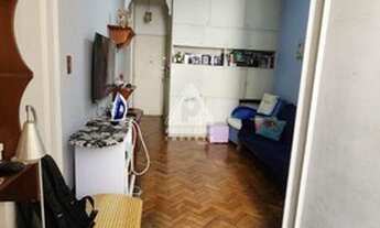 Imagem 4: Sala e quarto com jardim de inverno/ Flamengo