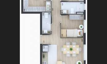 Imagem 2: 2 ElevadoresHall de entradaPlaygroundPet PlaceFitnessBrinquedotecaSalão de festas com chur