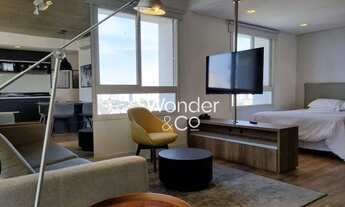 Imagem 6: Apartamento com 1 dormitório para alugar, 63 m² por R$ 6.272,03/mês - Brooklin - São Paulo