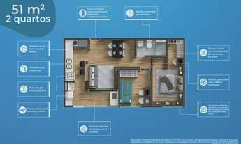 Imagem 5: Atlantic Life Residence o novo Lançamento no Janga, 2 quartos, completo