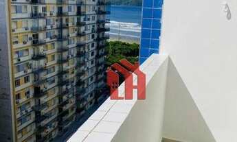 Imagem 2: Apartameento de 55m2, com 1 dormitório, 1 banheiro, vaga para moto, Boqueirão, Santos