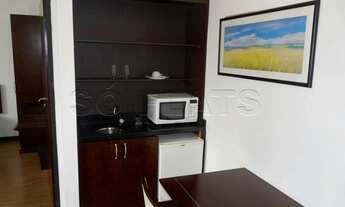 Imagem 4: Flat para locação imediata em Moema, prox a Av Ibirapuera, Shop. Ibirapuera e do Metrô Euc