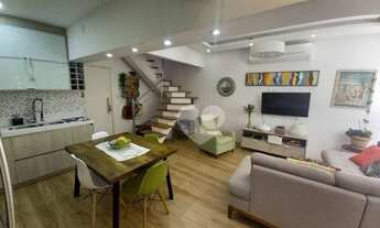 Imagem 3: Apartamento Duplex com 2 quartos à venda, 80 m² por R$ 966.000 - Laranjeiras - Rio de Jane