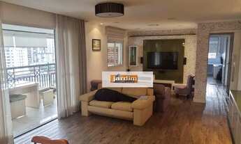 Imagem 4: Apartamento com 3 dormitórios para alugar, 133 m² por R$ 7.900/mês - Jardim - Santo André