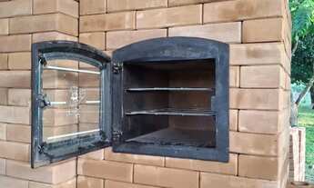 Imagem 4: Churrasqueira com Tijolo Ecológico