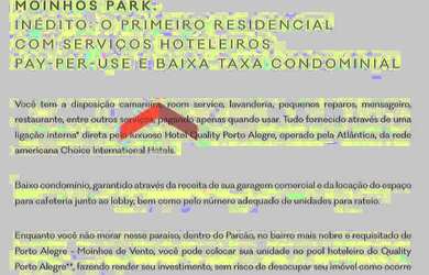 Imagem 4: Studio em Rua Comendador Caminha - Moinhos de Vento - Porto Alegre/RS