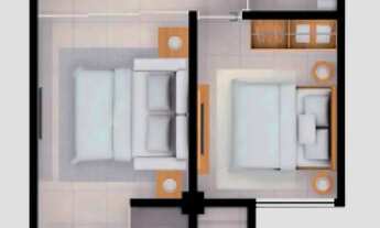 Imagem 6: Cais Eco Residência Cobertura com Piscina Privativa e Vista para o Mar em Muro Alto -1 qu