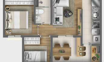 Imagem 3: Varanda Gourmet e vaga Itaquera