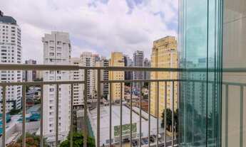 Imagem: VILA OLÍMPIA - ANDAR ALTO COM SACADA EM