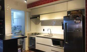 Imagem 5: Lindo apto mobiliado 90m, 3 dorms, 1 suíte, 2 vagas, vista panorâmica