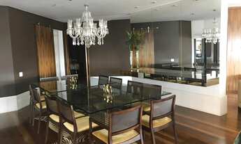 Imagem 2: Apartamento de 430m² no Panamby, mobiliado, 4 suítes, varanga gourmet e 4 vagas de garagem