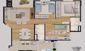 Imagem 3: Apto. com 81,60 m2. à Venda em Vila Guilherme - ZN - SP