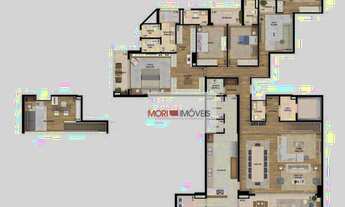 Imagem 4: Apartamento com 4 dormitórios à venda, 336 m² - Alphaville Empresarial - Barueri/SP