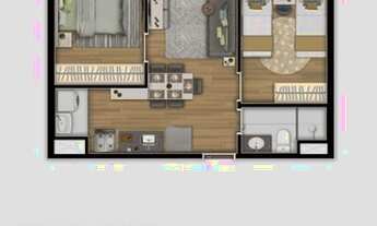 Imagem 5: Apartamento para venda possui 44 metros quadrados com 2 quartos em Vila Sônia - São Paulo