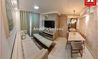 Imagem 2: Edificio Harmonia - 2 quartos sendo 1 suite, semi mobiliado, andar alto