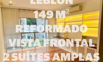 Imagem 1: Excelente Apartamento de 149m² no Leblon. Amplo e Recém Reformado!