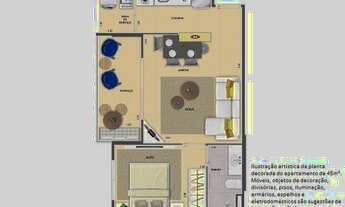 Imagem 3: Apartamento Amplify Moema - Rua Jandira 1 dormitorio com vaga e varanda