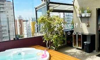 Imagem 1: Cobertura a venda na Vila Mascote com 2 dorms, 1 suíte, 2 vagas, 120m², jacuzzi!