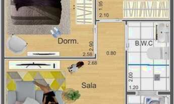 Imagem 7: Apartamento com 2 dormitórios à venda, 38 m² por R$ 210.000,00 - Penha de França - São Pau