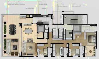 Imagem: DOLCE MOEMA - 278m² - 4 suítes - 4 vagas