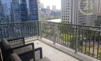 Imagem 3: Apartamento com 1 dormitório para alugar, 63 m² por R$ 5.770,90/mês - Brooklin - São Paulo