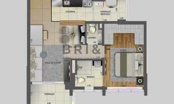 Imagem 2: Apartamento com 1 dormitório 1 vaga à venda em Moema