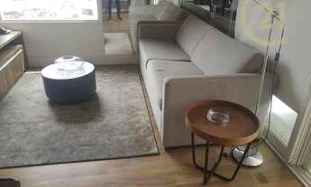 Imagem 4: Apartamento com 1 dormitório para alugar, 63 m² por R$ 5.770,90/mês - Brooklin - São Paulo