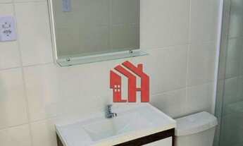 Imagem 6: Apartamento de 41m2, sala living, vaga para moto, Boqueirão, Santos