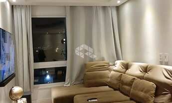 Imagem 2: Apartamento 3 dormitórios mobiliado com sol da tarde nos dormitórios, uma vaga