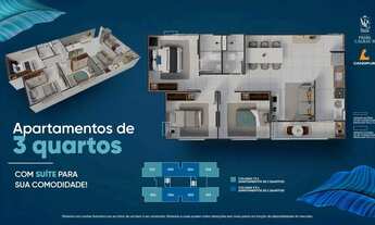 Imagem: 041- CHAVE DE APARTAMENTO DE 3 QUARTOS