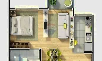 Imagem 4: Alugo apartamento no Jd da Colina em Sorocaba Edifício Residencial Notting Hill