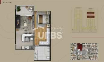 Imagem: Flat no Euro Towers