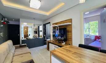 Imagem 3: Apartamento semi mobiliado com 02 quartos e 02 vagas de garagem à venda em Blumenau, Ribei