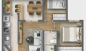 Imagem 5: Varanda Gourmet e vaga Itaquera