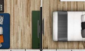 Imagem: No Brooklin Apartamento 34m² 1 dormitórios