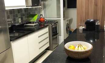 Imagem 7: Apartamento de 74m² | Living Ampliado