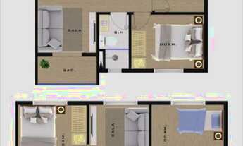 Imagem 3: Apartamento à venda, 49 m² por R$ 240.000,00 - Cidade Patriarca - São Paulo/SP