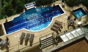 Imagem 2: Neoclássico/Panamby: Andar alto, 3 stes, 5 vagas, 235m, living vários ambientes e Terraço