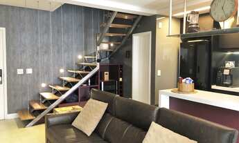 Imagem 2: Sky Campo Belo Apartamento duplex 1 suíte próx metrô, Berrini, Brooklin, Moema, Ibirapuera