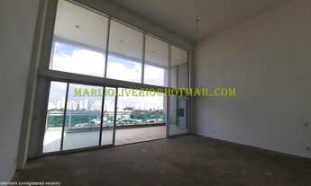 Imagem 4: Apartamento à venda na Vila Mariana, sala e varanda gourmet com pé direito duplo, 05 vagas