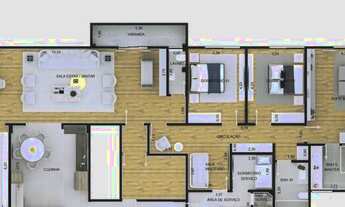 Imagem 4: Apartamento com TERRAÇO para venda com 250 m2 com 3 quartos em Jardim Paulistano - São Pau