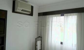 Imagem 7: Flat para locação imediata em Moema, prox a Av Ibirapuera, Shop. Ibirapuera e do Metrô Euc