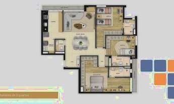 Imagem 6: Apartamento à venda, 77 m² por R$ 1.239.252,97 - Boa Viagem - Belo Horizonte/MG