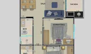 Imagem 5: APARTAMENTO COM 71.14 m² - GUILHERMINA - PRAIA GRANDE SP