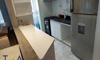 Imagem 5: Apartamento com 2 dormitórios para alugar, 68 m² por R$ 5.868,00/mês - Vila da Serra - Nov