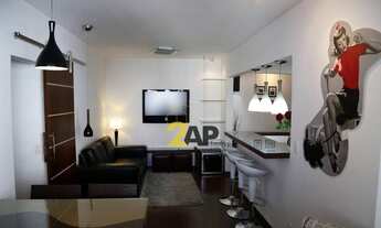 Imagem 2: Apartamento com 2 dormitórios para alugar, 60 m² por R$ 3.701/mês - Campo Belo - São Paulo